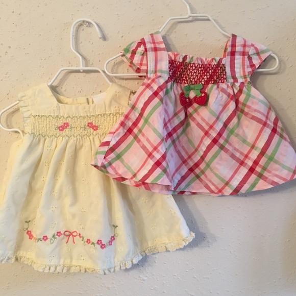 Gymboree Dresses 2 Baby Dress Bundle 03 Months Poshmark